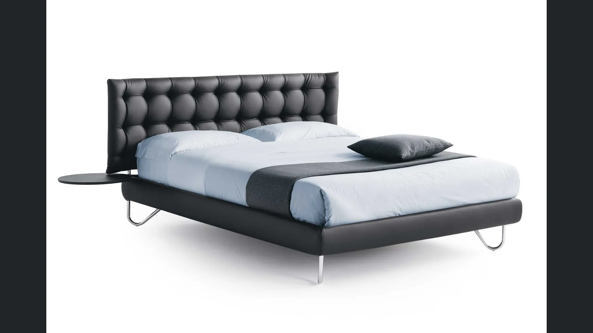 Letto imbottito Hug 05 Low di Noctis